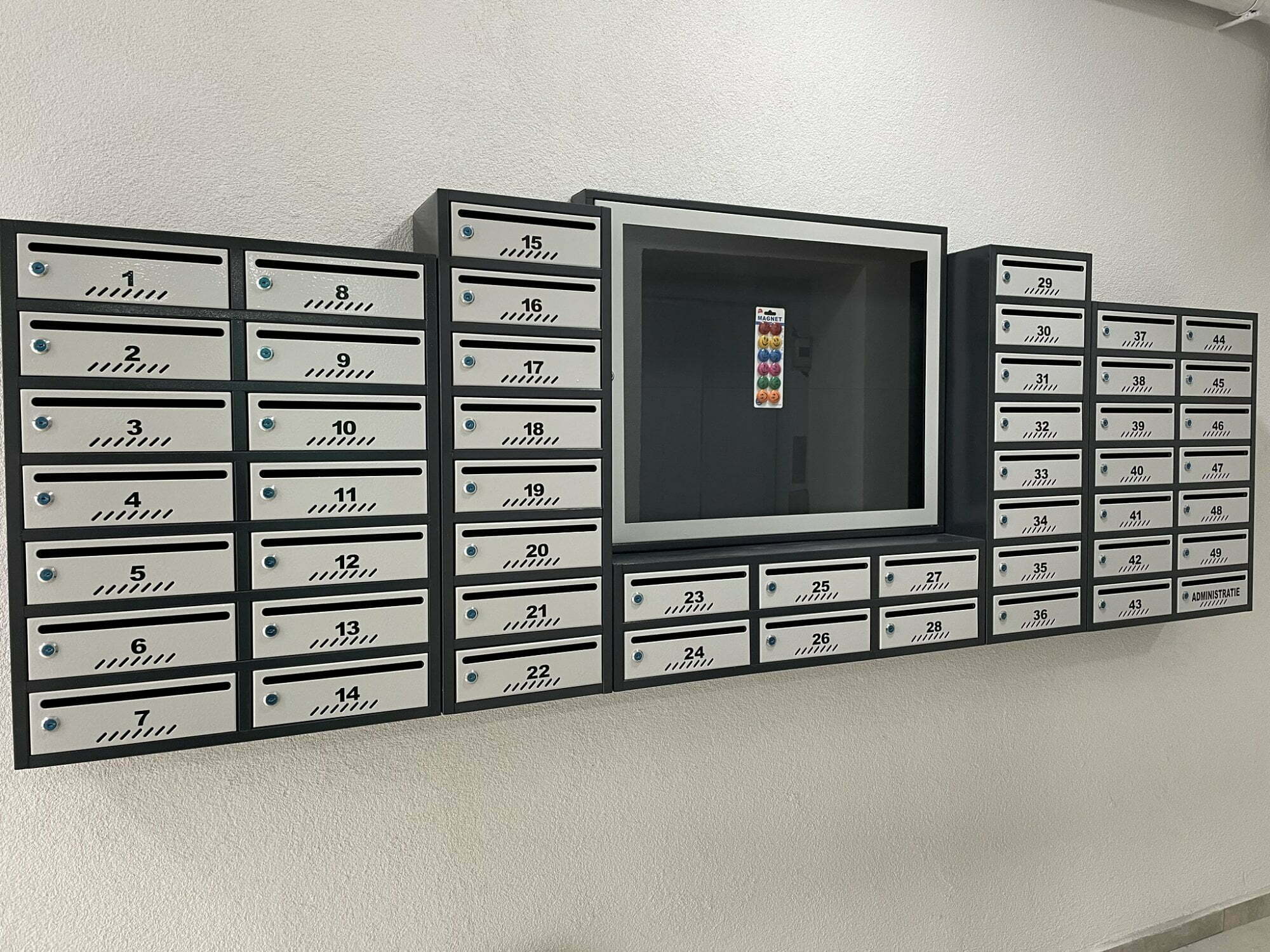 cutii postale rezidentiale